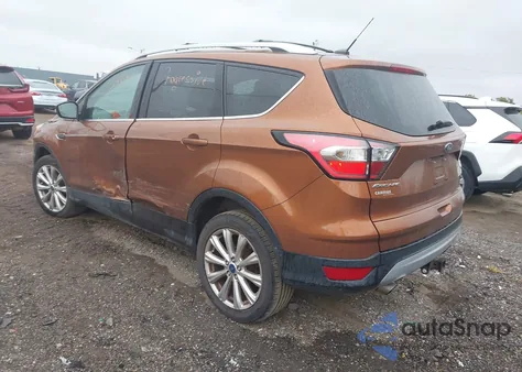 2017 Ford Escape Titanium from USA, damaged, VIN 1FMCU9J92HUD06636